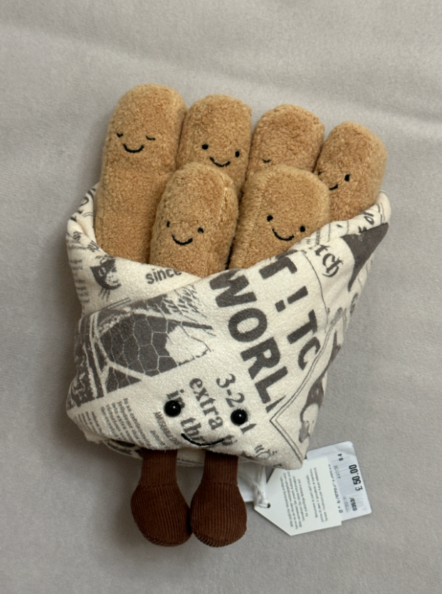 Jellycat London Fish and Chips Experience