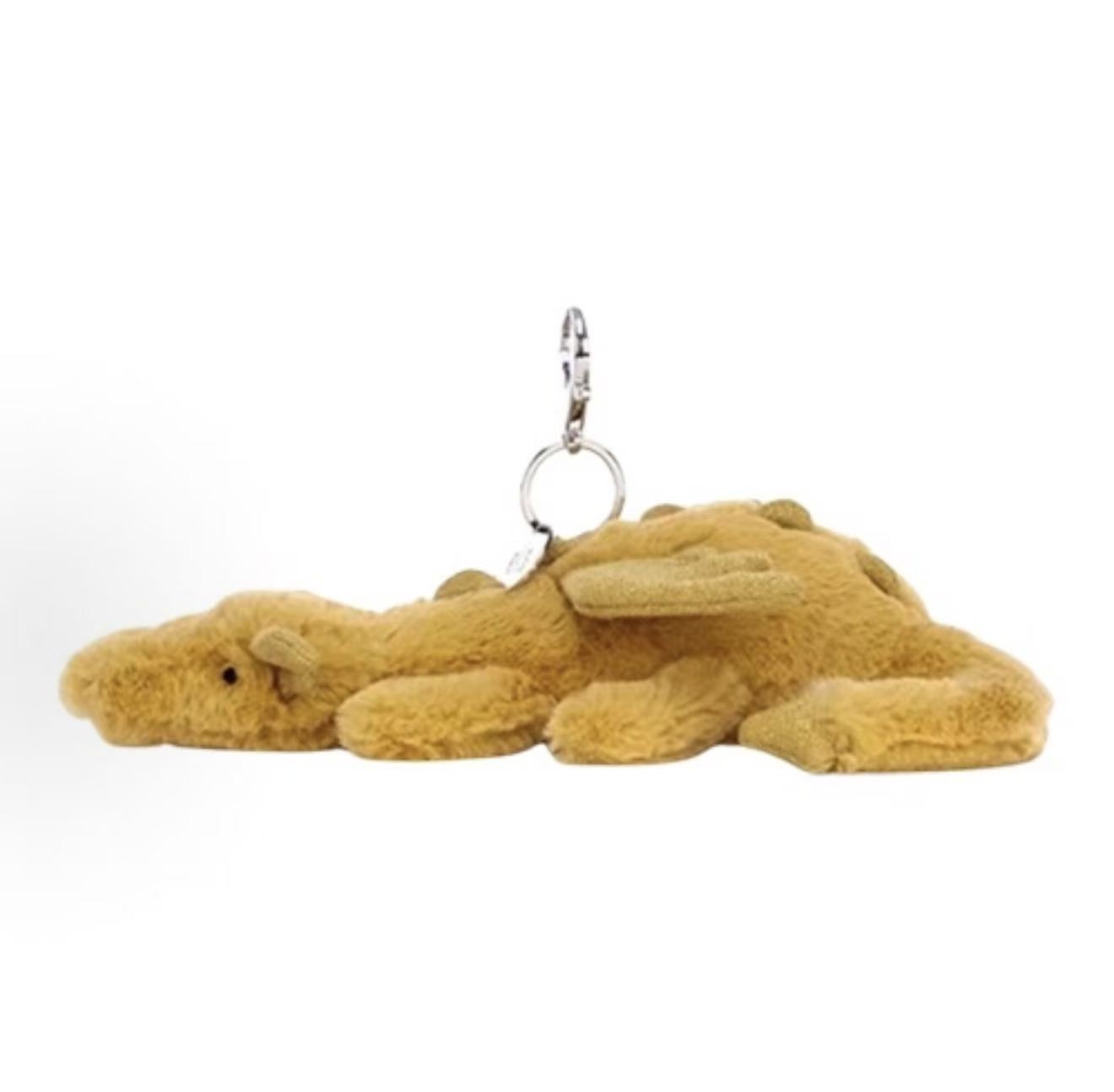 Jellycat Golden Dragon Bag Charm