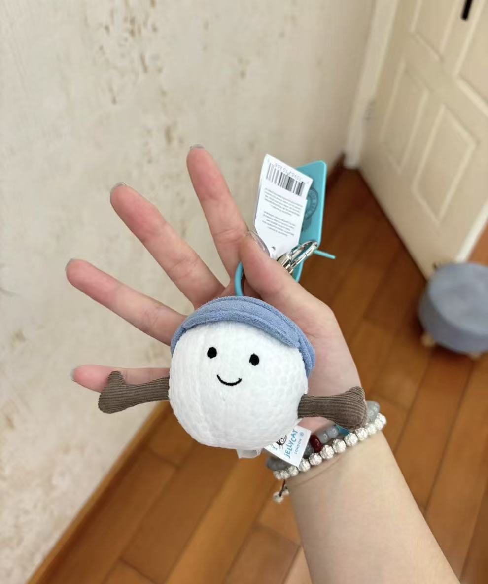 Jellycat Amuseables Sports Golf Bag Charm