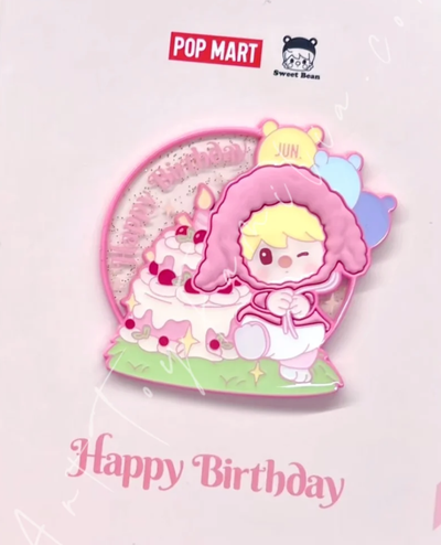 Popmart Birthday Badge 2025