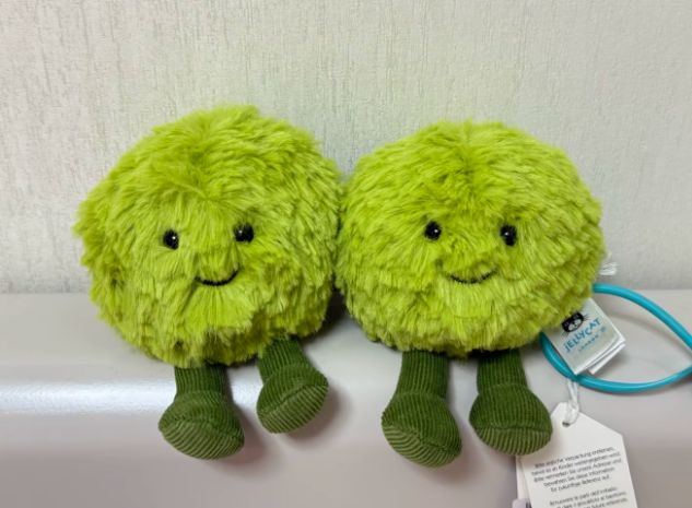 Amuseables Dot & Peggy Mushy Peas