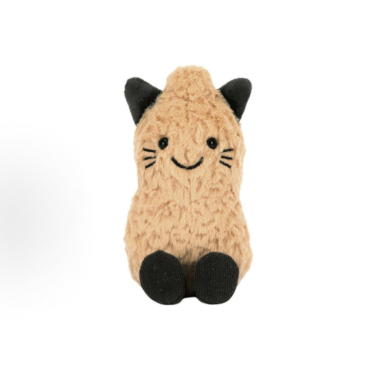 Jellycat Amuseables Peanut Cat 15cm front view