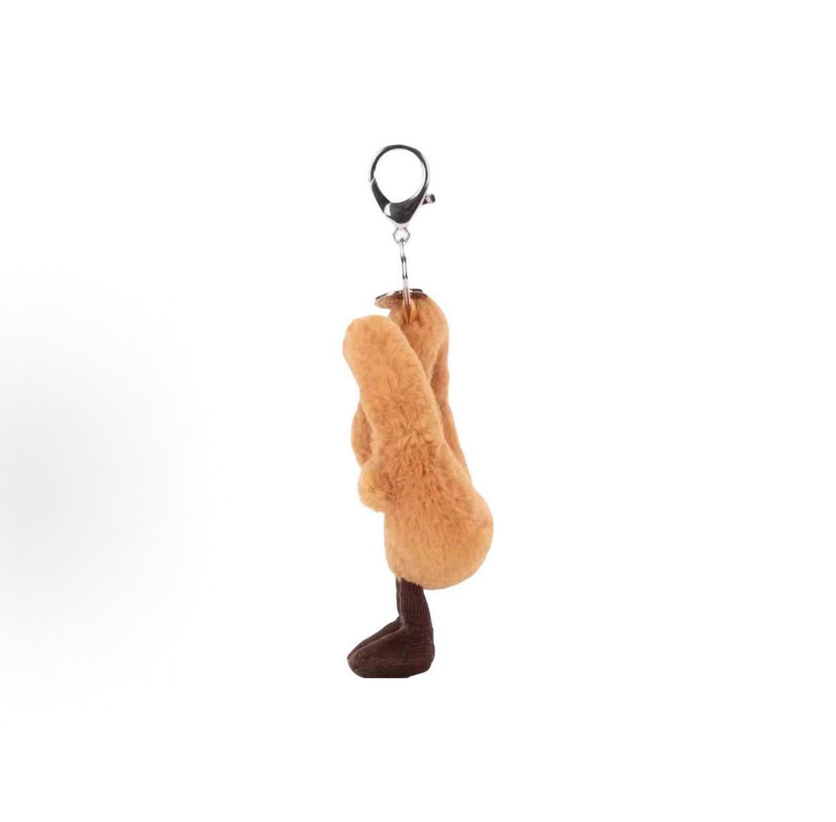 Jellycat Amuseables Pretzel Bag Charm side view