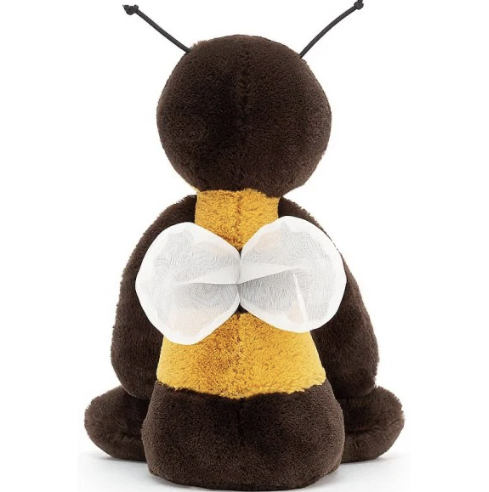 Jellycat Bashful Bee Little Small 18cm back view