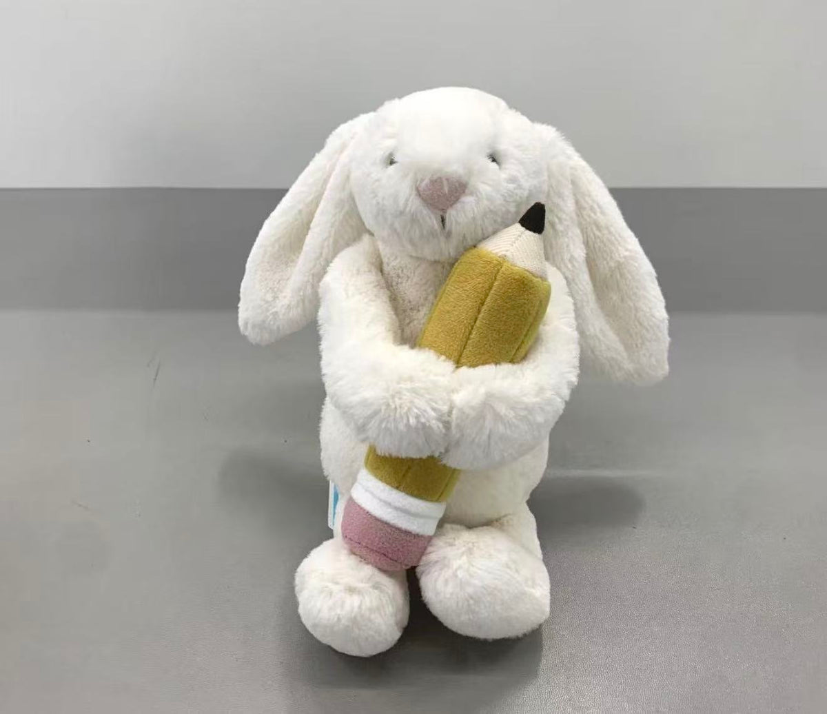 Jellycat Bashful Bunny with Pencil 15CM - product image 4