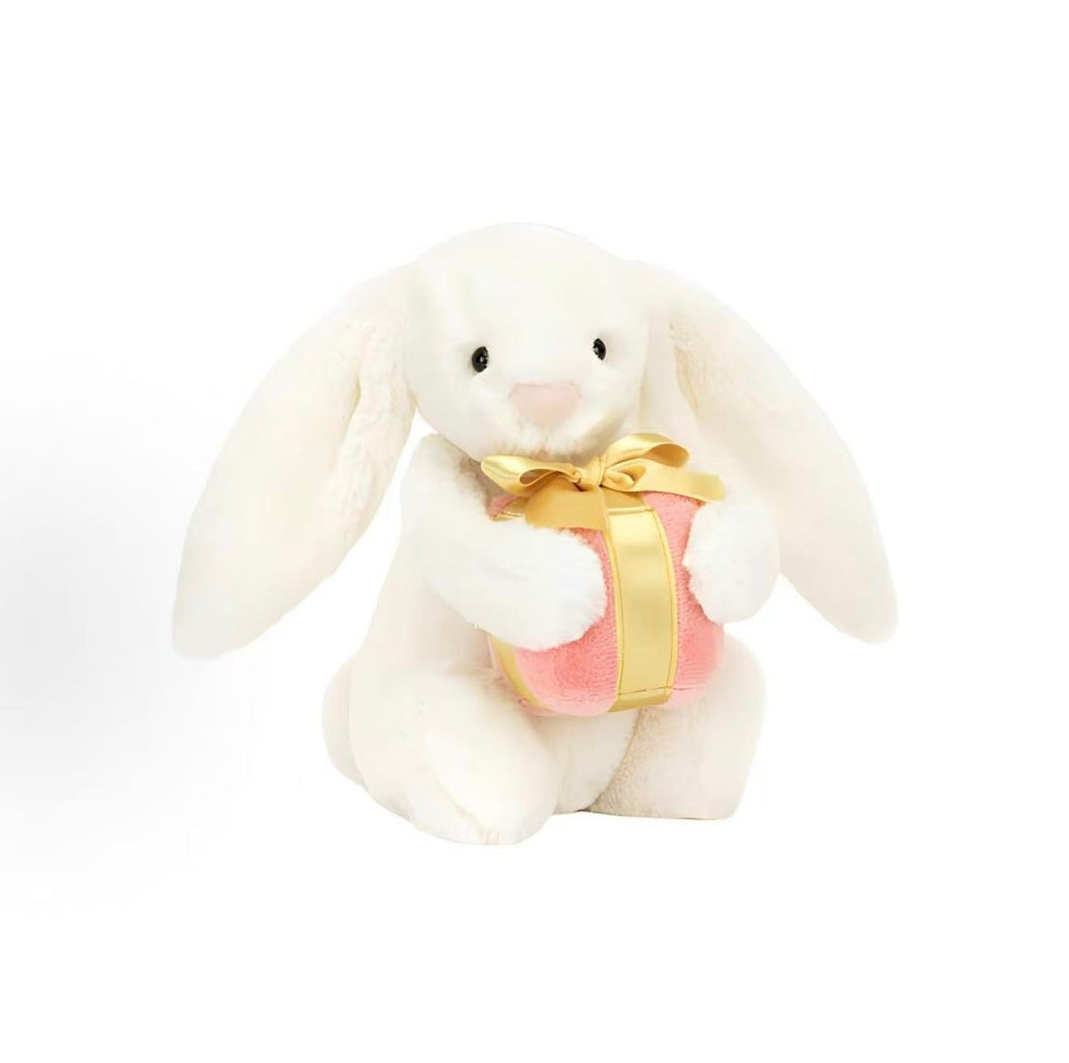 Jellycat Bashful Cream Bunny with Pink Present - product image 6