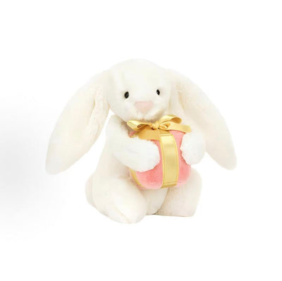 Jellycat Bashful Cream Bunny with Pink Present - product image 6