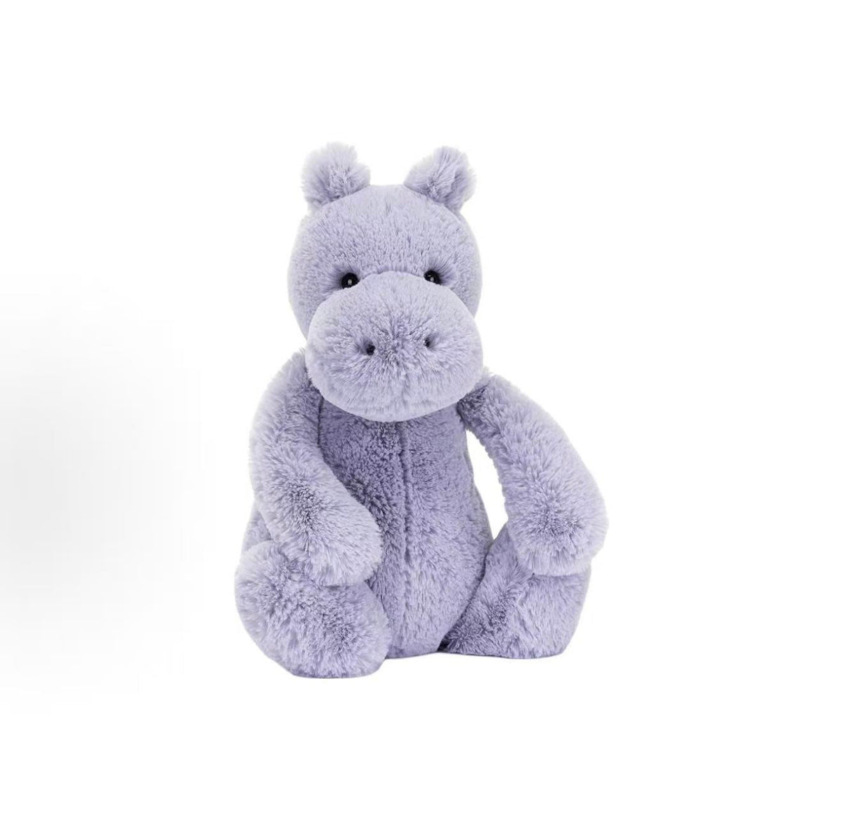 Jellycat Bashful Hippo Original 31cm front angle view