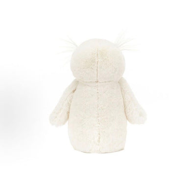 Jellycat Bashful Owl Original (Medium) soft toy, back view