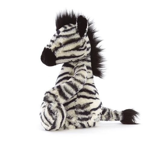 Jellycat Bashful Zebra Original Medium 31cm side view
