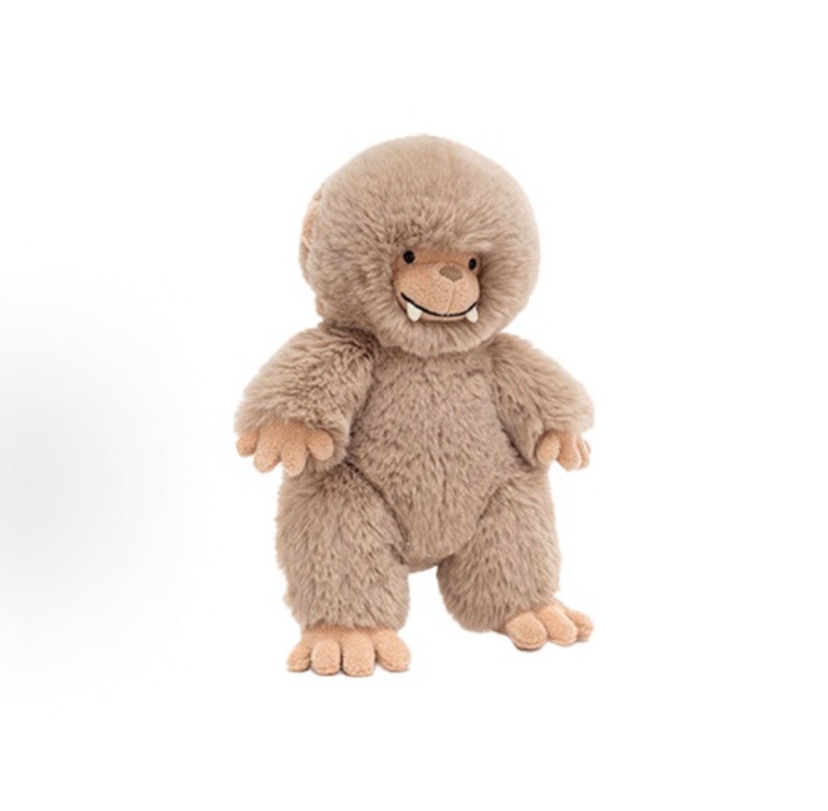 Jellycat Bo Bigfoot soft toy, front view