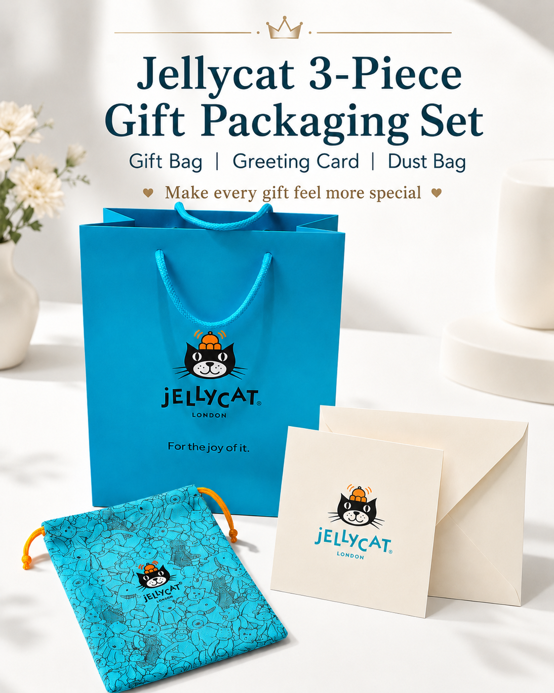 Jellycat Gift Packaging Set with Handwritten Card - product image 1