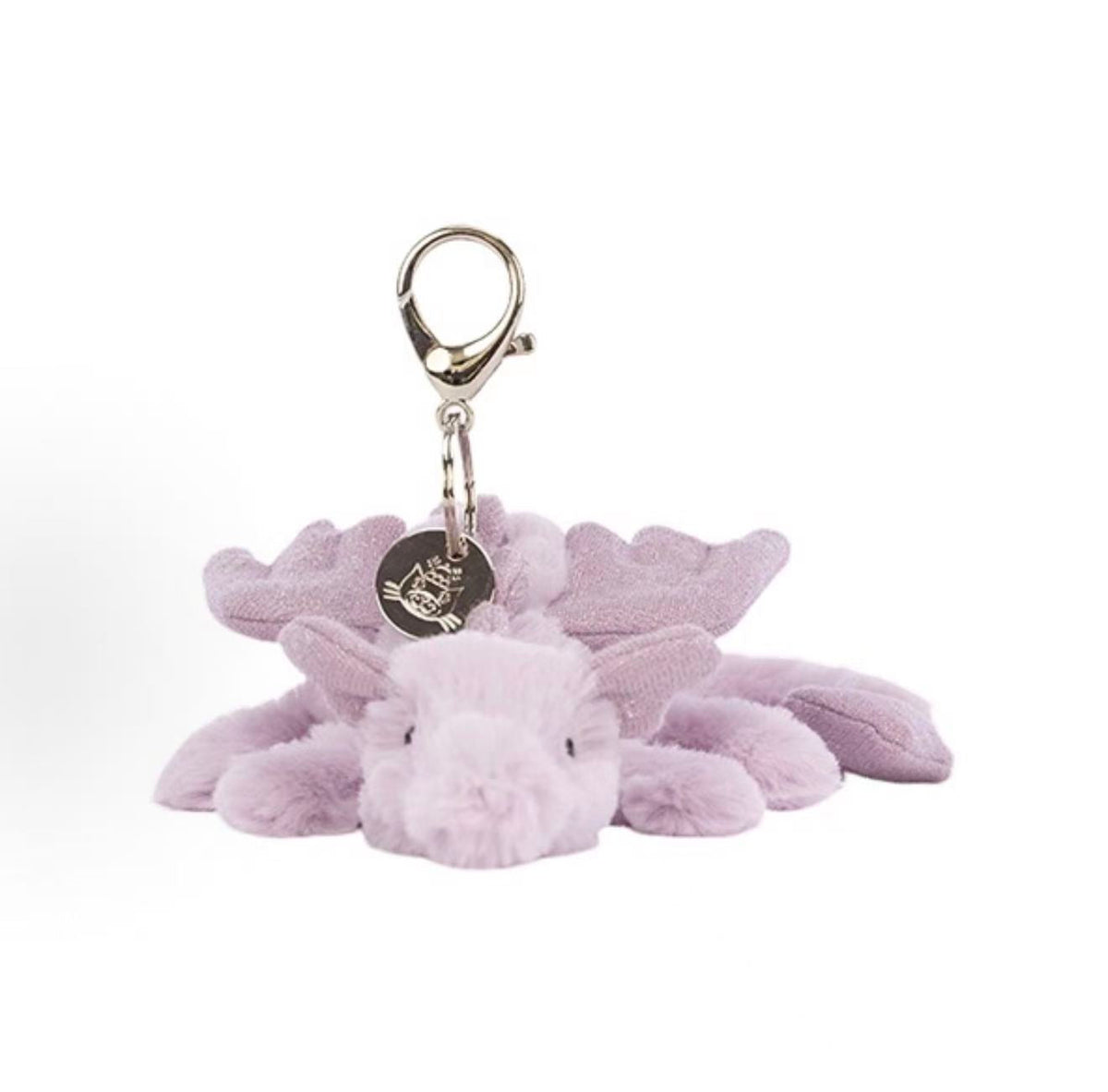 Jellycat Lavender Dragon Bag Charm - product image 2