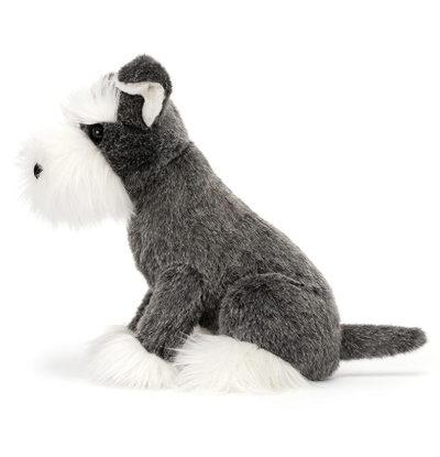 Jellycat Lawrence Schnauzer Dog 24cm side view