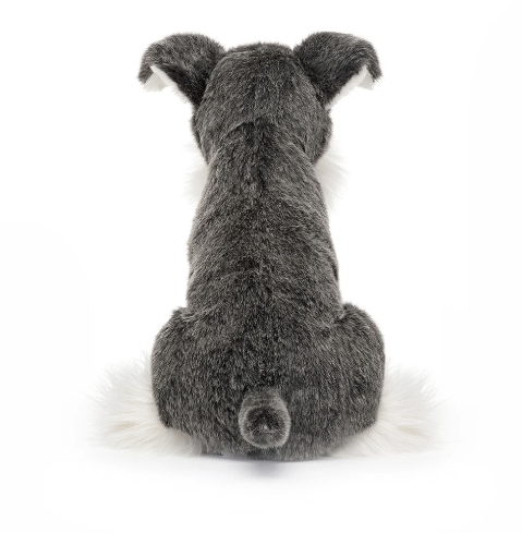 Jellycat Lawrence Schnauzer Dog 24cm back view