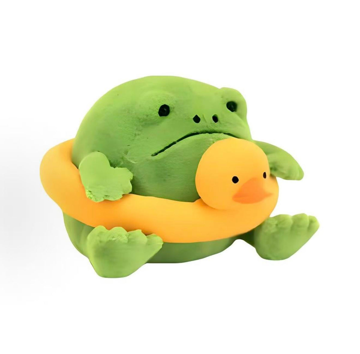 Jellycat Ricky Rain Frog Rubber Ring 18cm front view