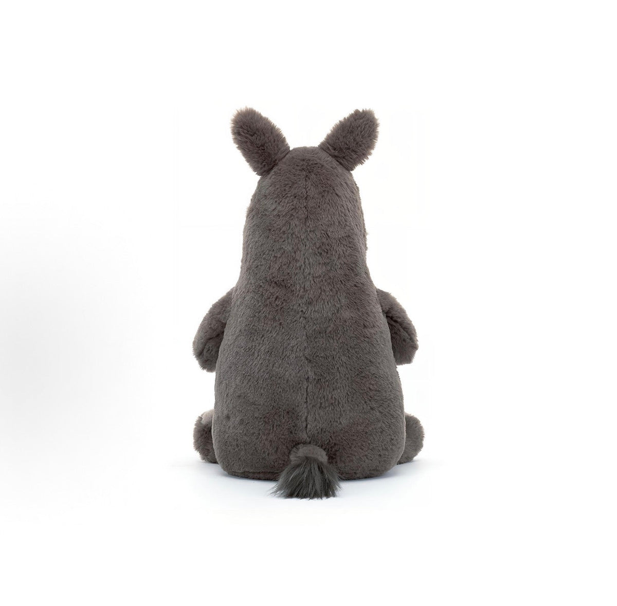 Jellycat Roderick Rhinoceros soft toy, back view