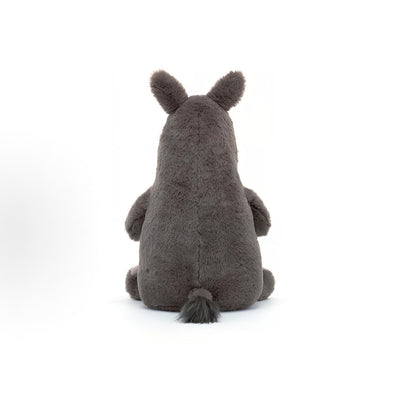 Jellycat Roderick Rhinoceros soft toy, back view