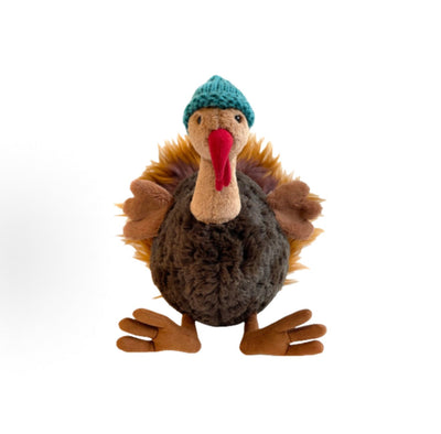 Jellycat Theo Turkey soft toy, front view