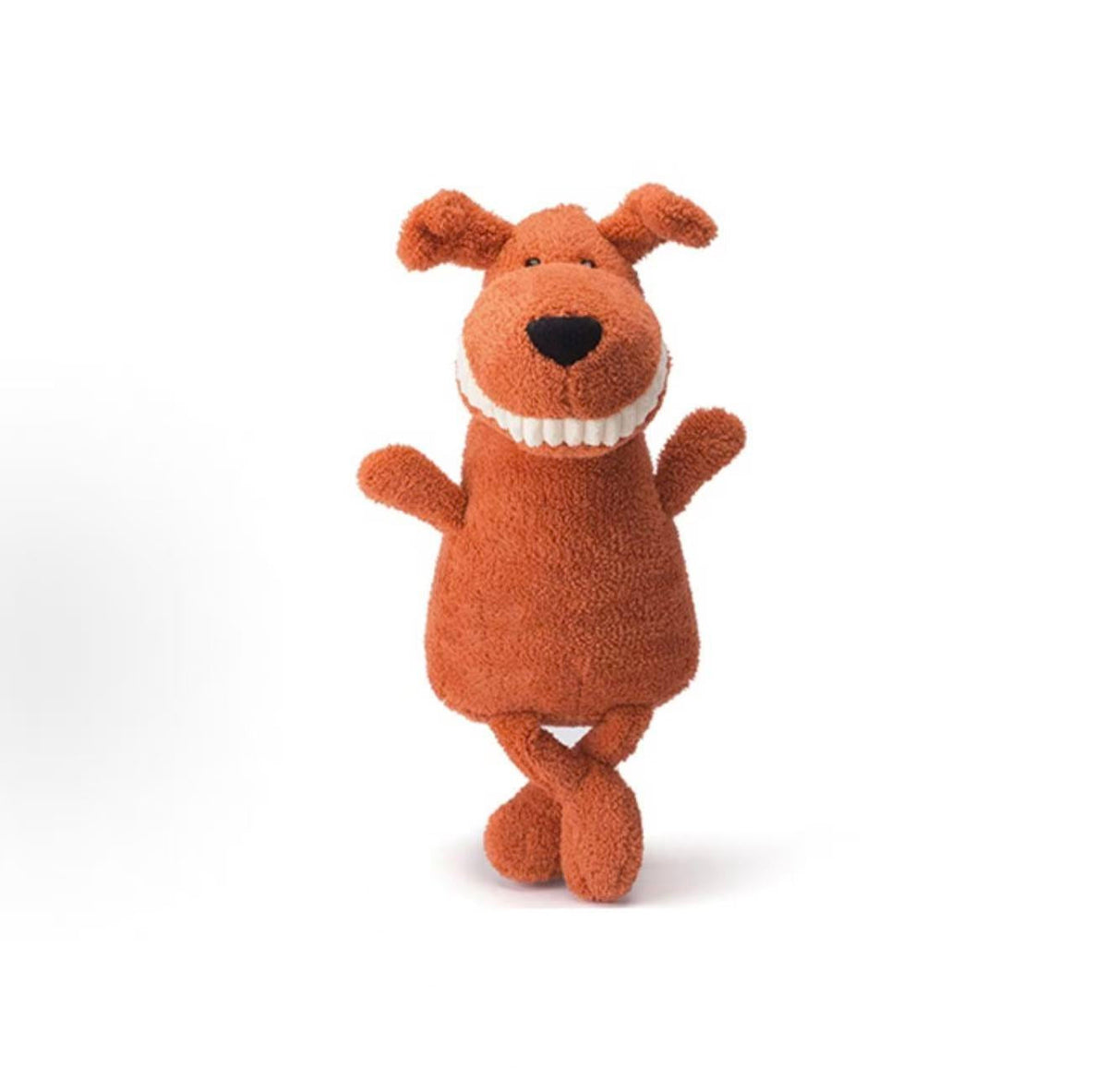 Jellycat Toothy Mutt Medium soft toy, front view