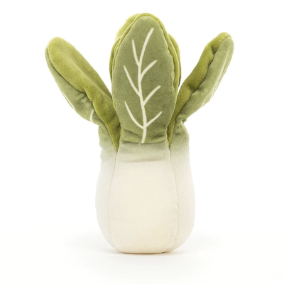 Jellycat Vivacious Vegetable Bok Choy 17cm back view