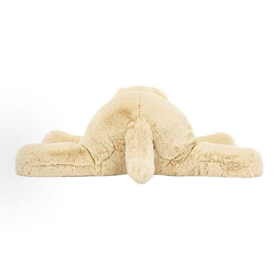 Jellycat Wanderlust Puppy 29cm cream plush back view