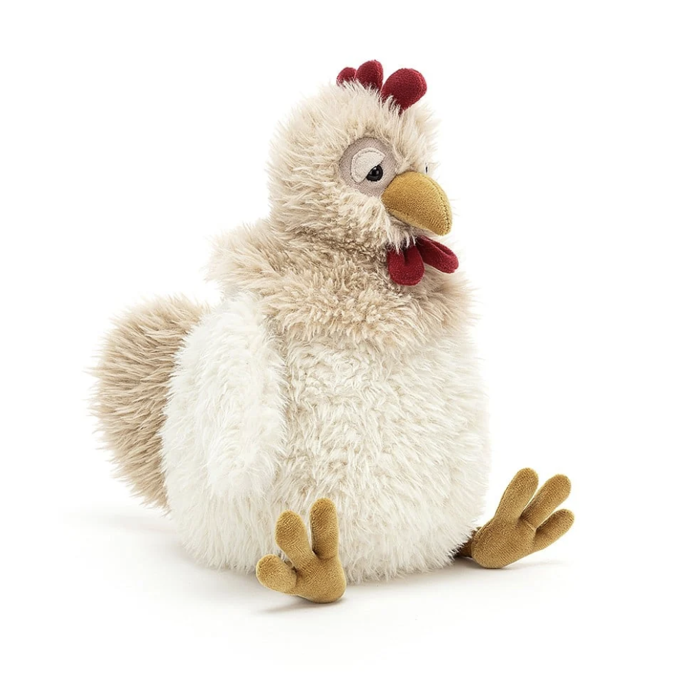 Jellycat Whitney Chicken 35cm plush front view