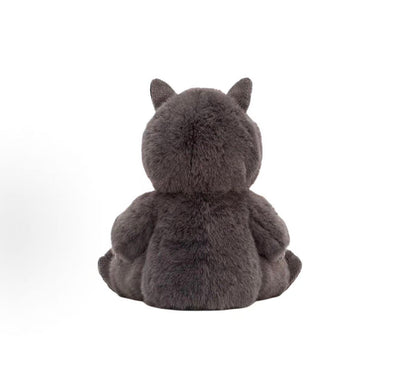 Jellycat Wilf Wolf soft toy, back view