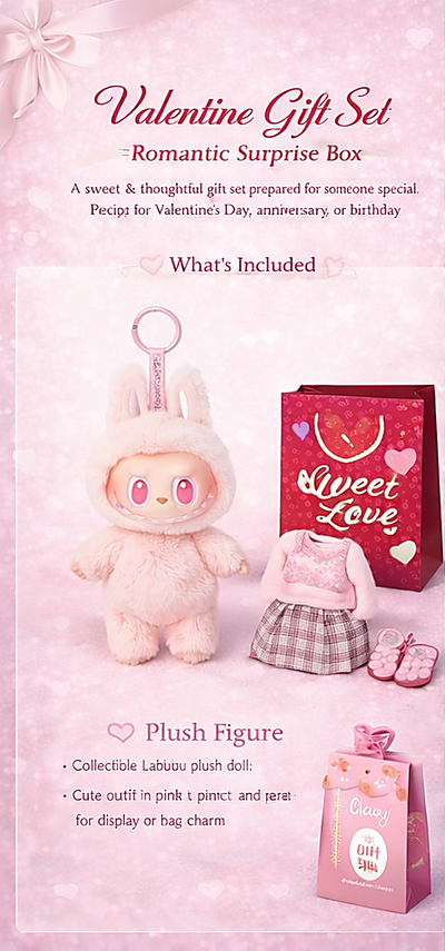 LABUBU Valentine’s Day Gift Box | Love Edition