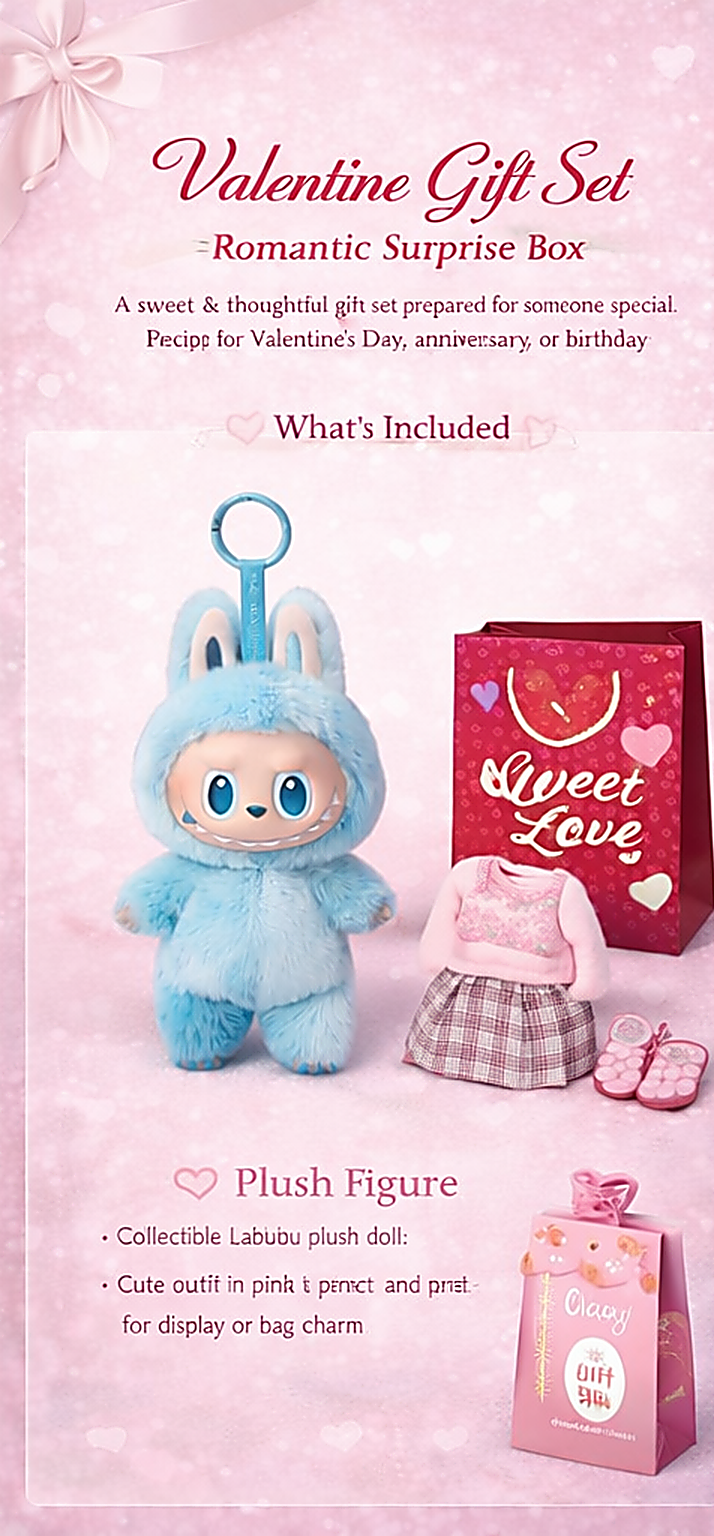 LABUBU Valentine’s Day Gift Box | Love Edition