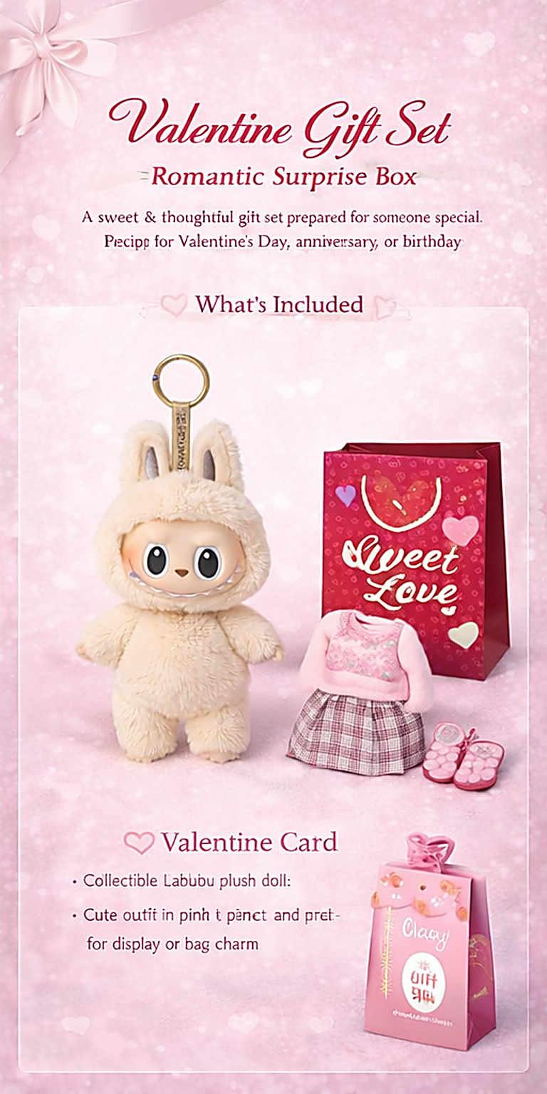 LABUBU Valentine’s Day Gift Box | Love Edition